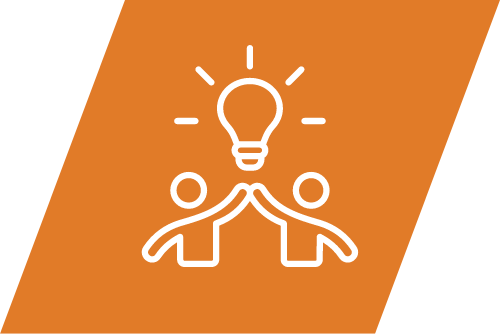 Teamwork and Innovation Icon